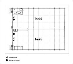 1444-1446 Factor Ave, San Leandro, CA for lease Floor Plan- Image 2 of 2