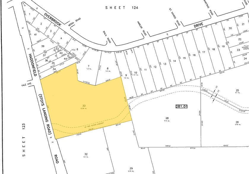 51 Haddonfield Rd, Cherry Hill, NJ à louer - Plan cadastral - Image 2 de 27