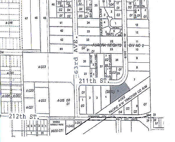 6116 211th St SW, Lynnwood, WA for lease Plat Map- Image 1 of 3