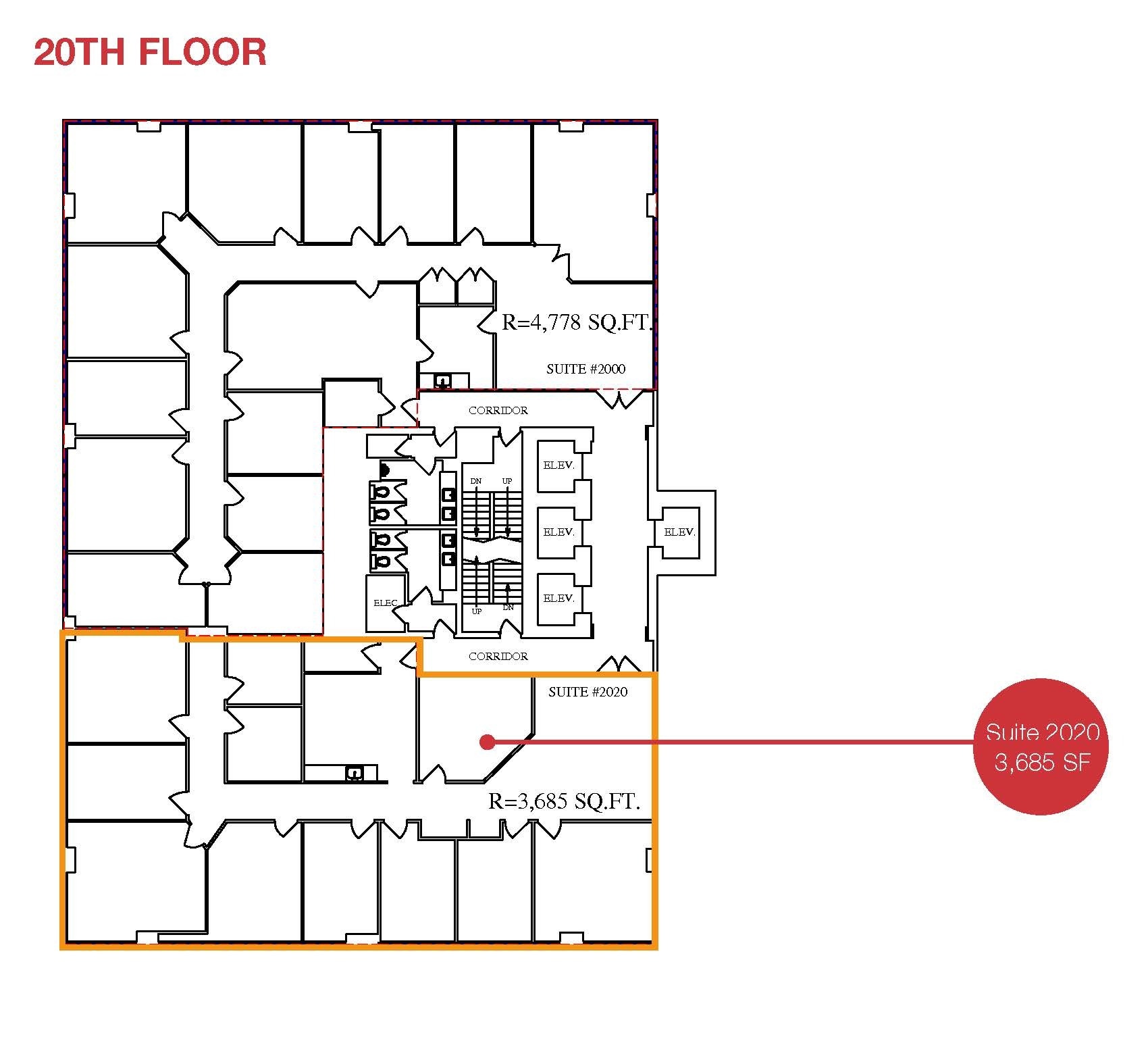 633 6th Ave SW, Calgary, AB for lease Floor Plan- Image 1 of 1