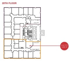 633 6th Ave SW, Calgary, AB for lease Floor Plan- Image 1 of 1