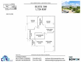 1301 S Bowen Rd, Arlington, TX for lease Floor Plan- Image 1 of 1