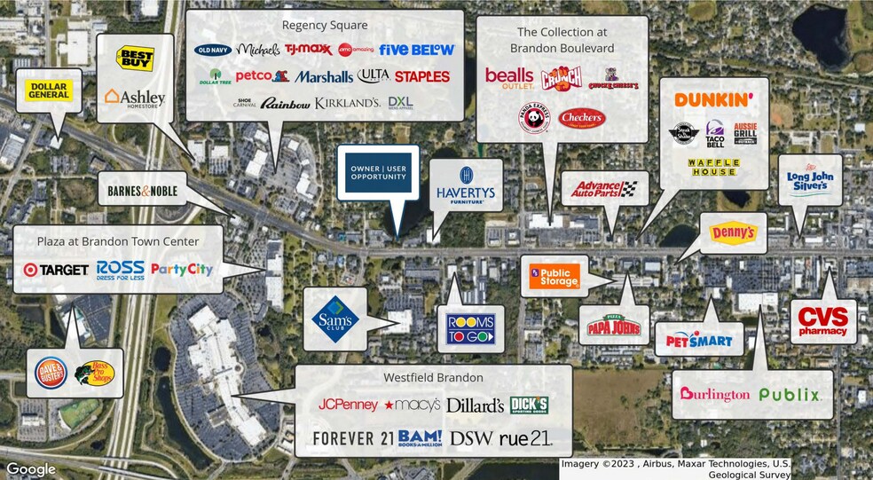 2006 W Brandon Blvd, Brandon, FL à vendre - Photo du bâtiment - Image 3 de 4