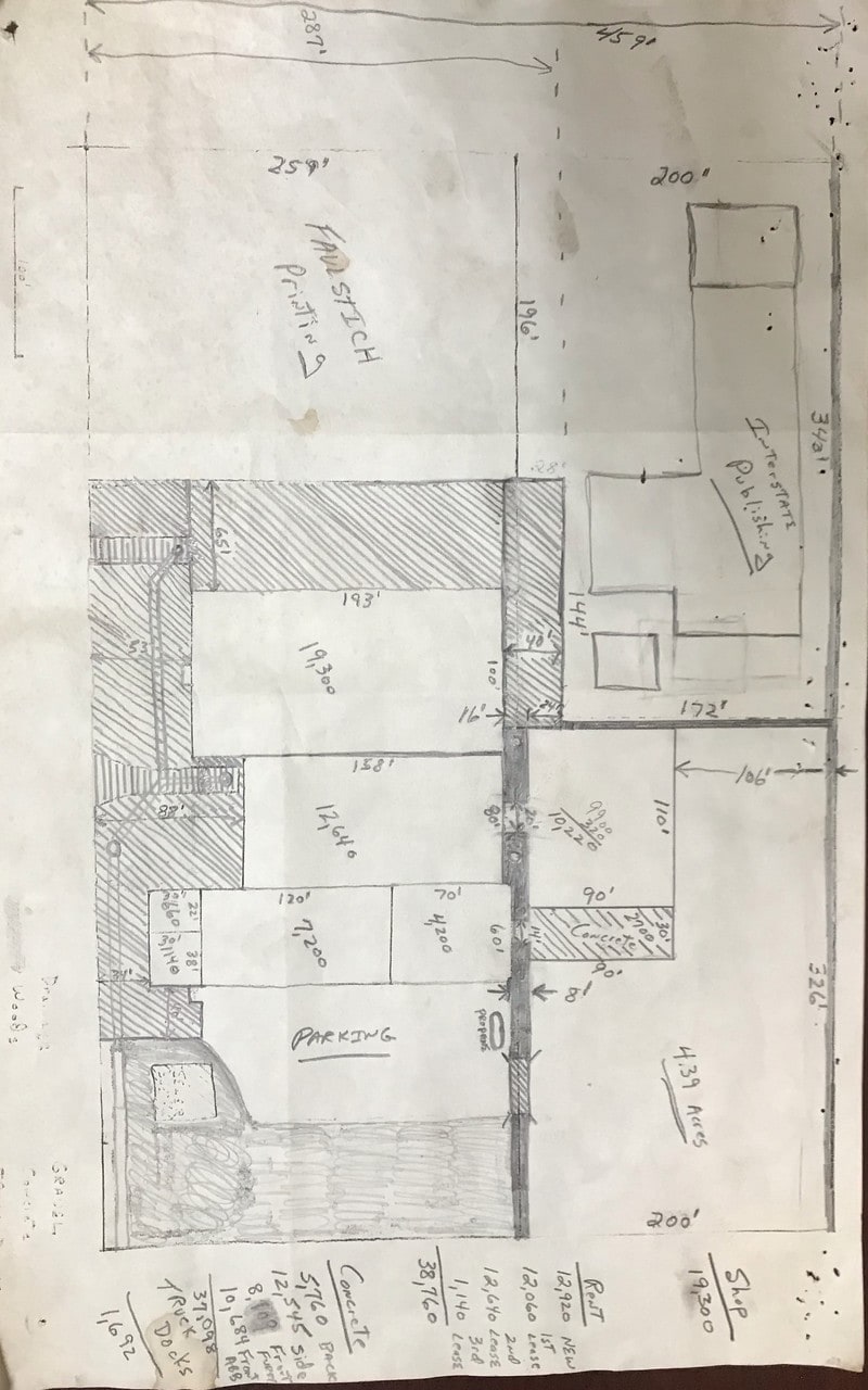 2005-2009 E Voorhees St, Danville, IL for lease Floor Plan- Image 1 of 2