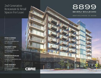 Plus de détails pour 8899 Beverly Blvd, West Hollywood, CA - Commerce de détail à louer