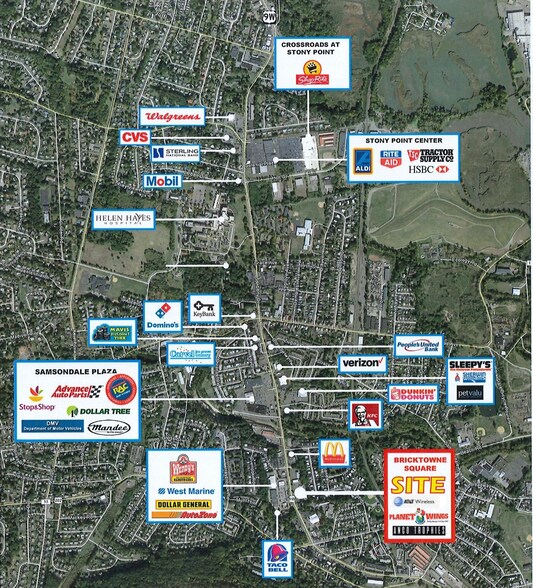 236-246 Route 9W, Haverstraw, NY à louer - Photo du bâtiment - Image 3 de 5