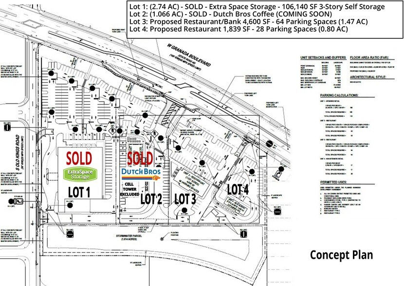 Granada Blvd & Old Kings Rd, Ormond Beach, FL for lease - Site Plan - Image 2 of 2