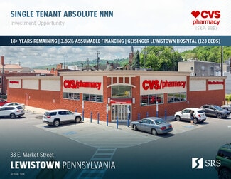 More details for 33 E Market St, Lewistown, PA - Retail for Sale