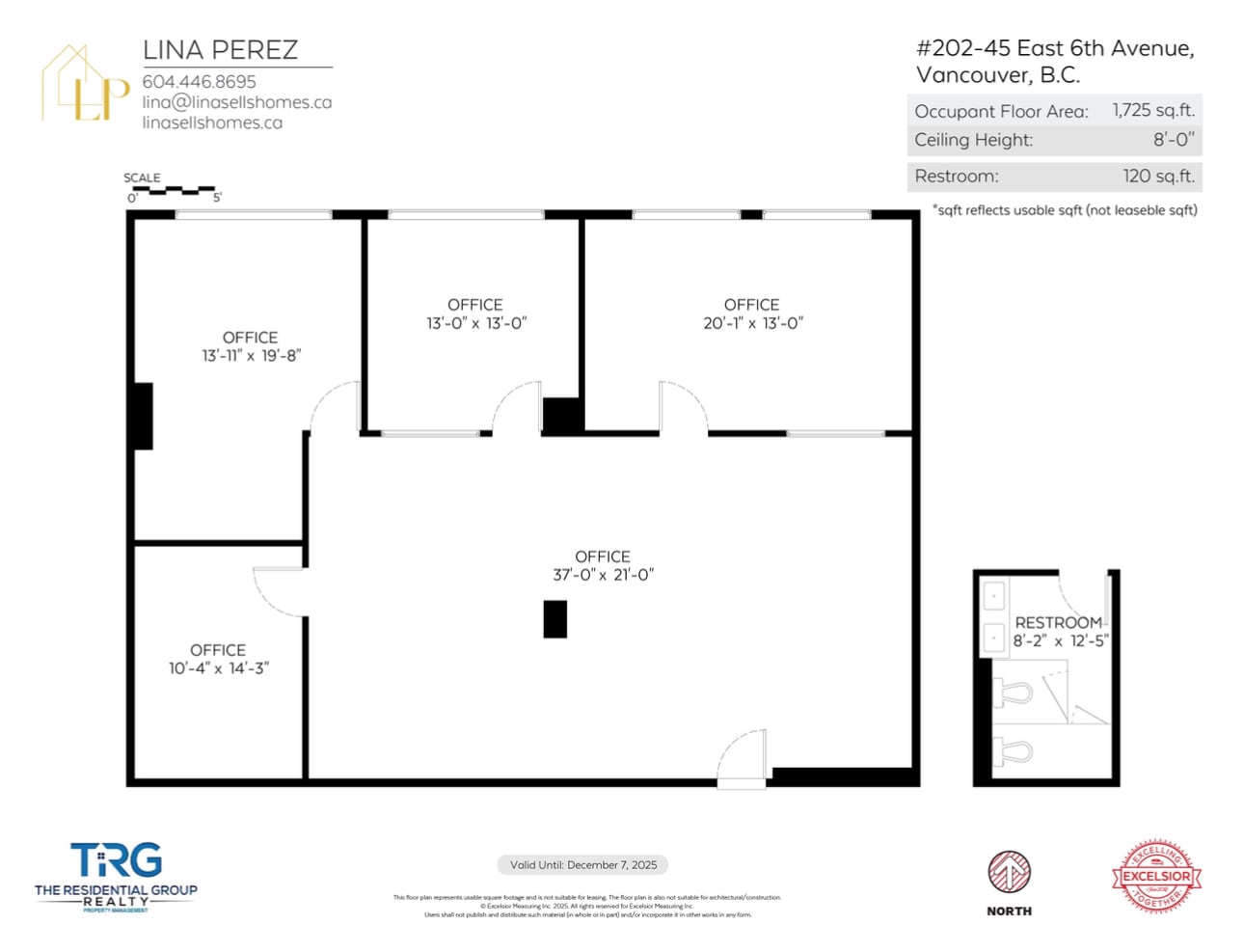45 E 6th Ave, Vancouver, BC for lease Interior Photo- Image 1 of 8