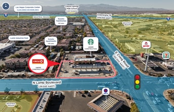 E Craig Rd & N Lamb blvd, North Las Vegas, NV - AERIAL  map view - Image1