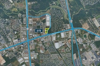 21611 Cypress Slough Dr, Houston, TX - Aerial  map view