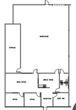 9040 Kenamar Dr, San Diego, CA à louer Plan d’étage- Image 1 de 1