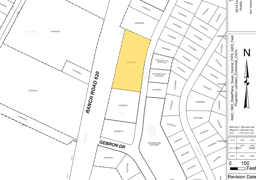 1213 Ranch Road 620 S, Lakeway, TX for lease - Plat Map - Image 2 of 5