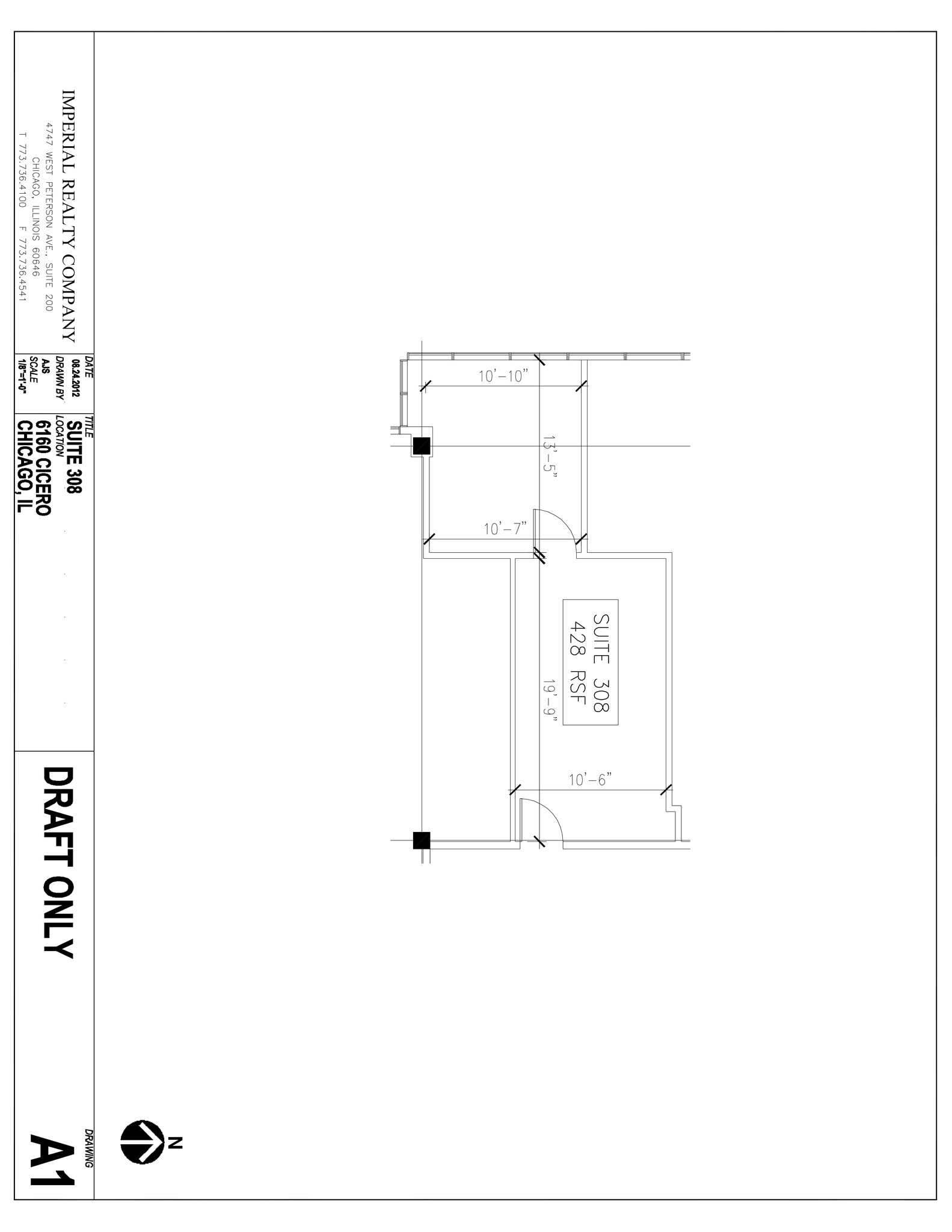 6160 N Cicero Ave, Chicago, IL à louer Plan de site- Image 1 de 1