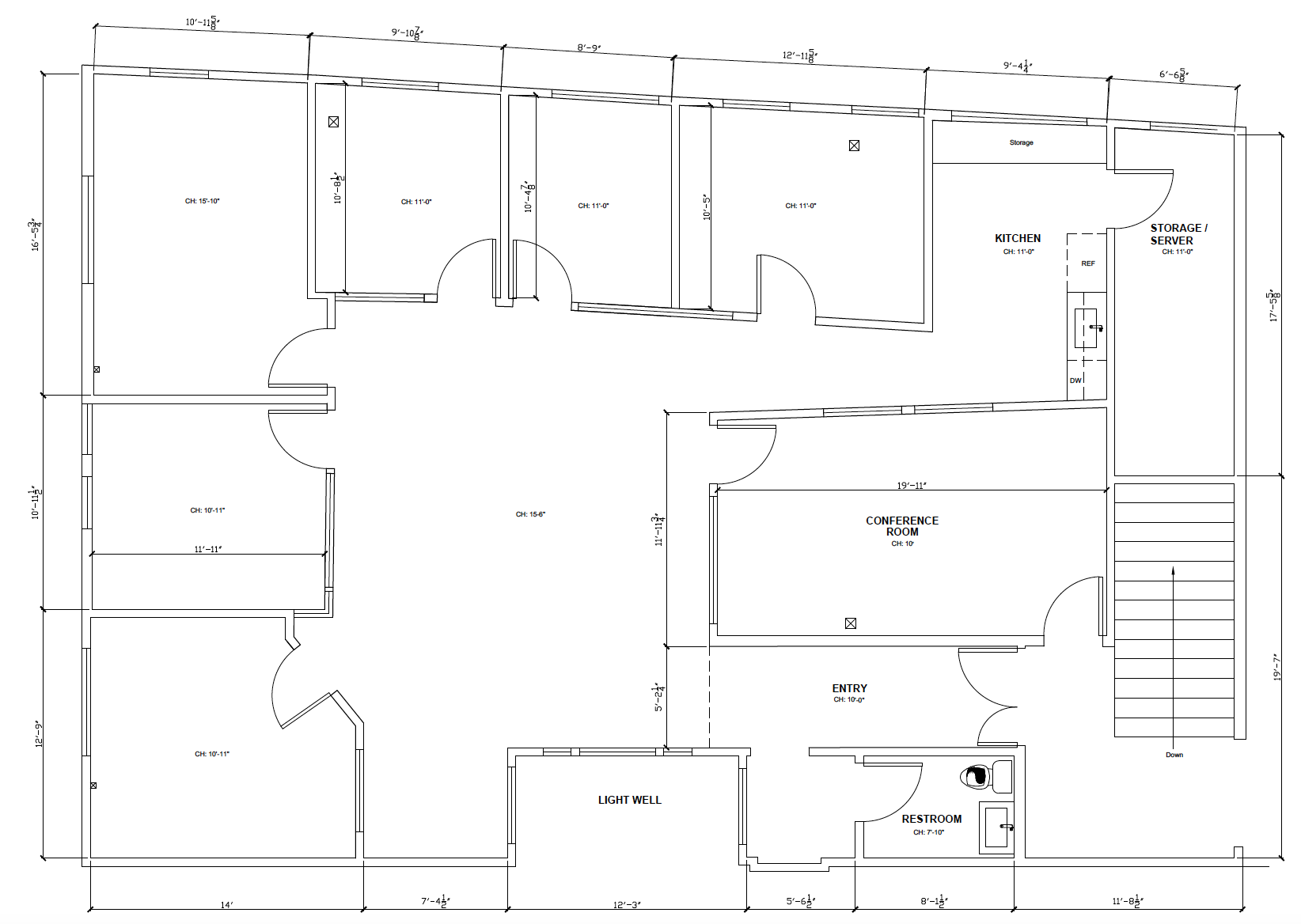 80 Windward Ave, Venice, CA for lease Floor Plan- Image 1 of 1