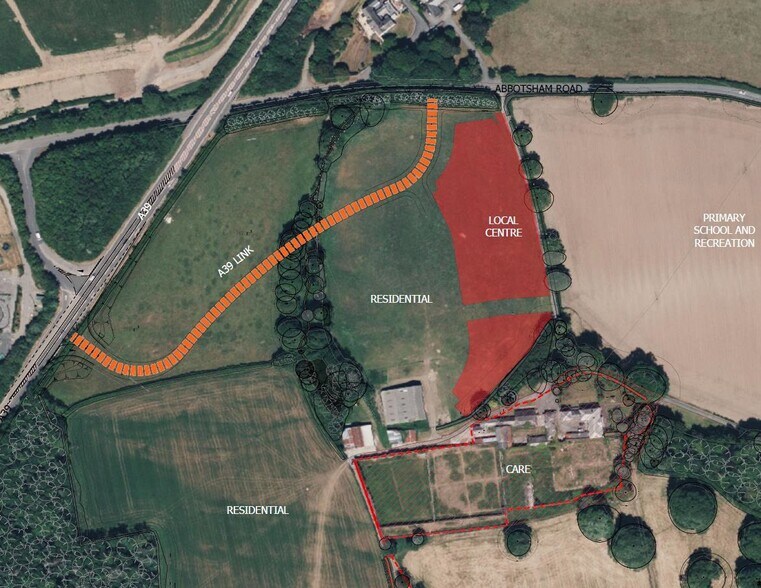 Abbotsham Rd, Bideford à vendre - Plan de site - Image 2 de 2