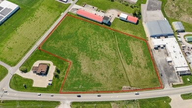 Highway 24 & Robertson Road, Moberly, MO - Aerial map view - Image1