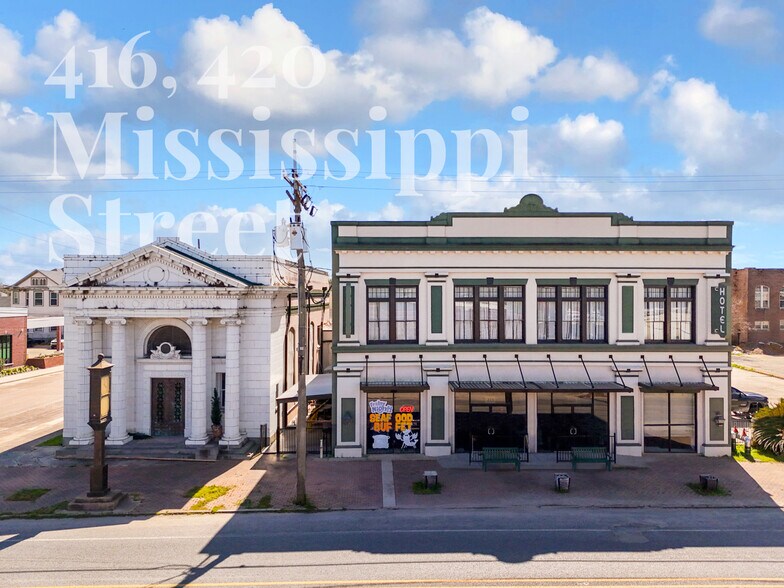 416-418 Mississippi St, Donaldsonville, LA à vendre - Photo du bâtiment - Image 1 de 14