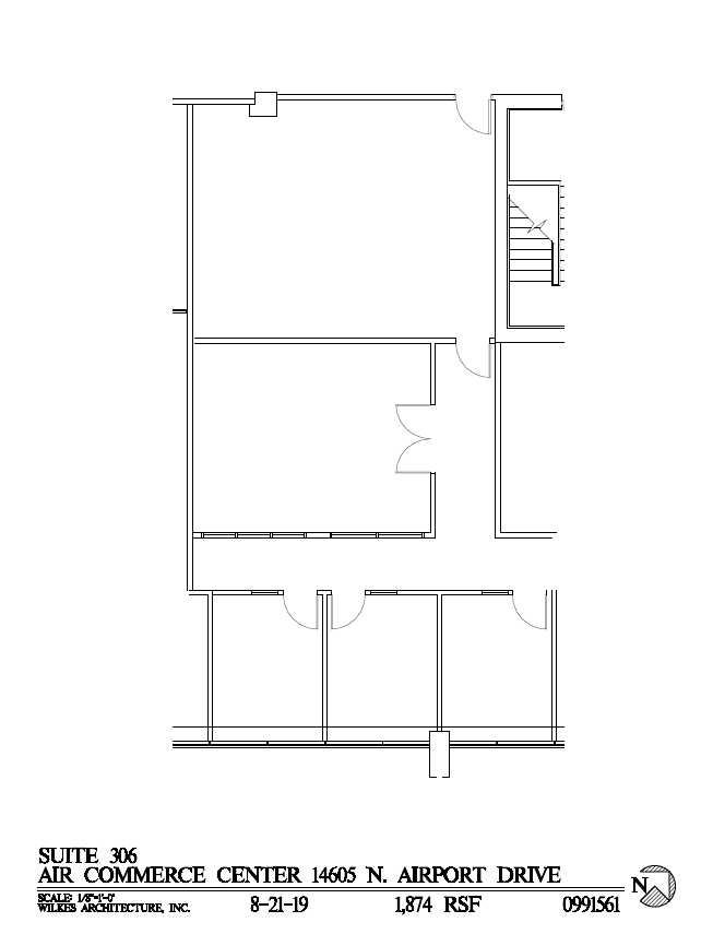 14605 N Airport Dr, Scottsdale, AZ à louer Plan d’étage- Image 1 de 1