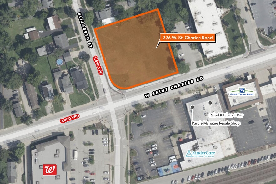 226 W St. Charles Rd, Lombard, IL for lease - Building Photo - Image 2 of 5