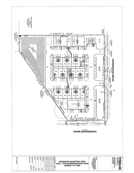 14160 Horseshoe Bnd, Conroe, TX à louer - Plan de site - Image 2 de 13