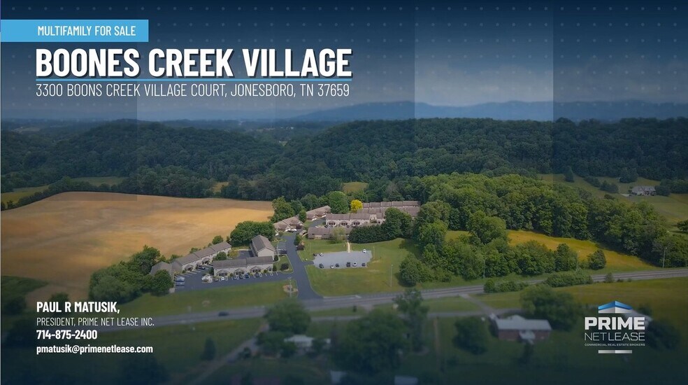 3300 Boones Creek Village Ct, Jonesborough, TN à vendre - Vidéo aérienne - Image 2 de 17
