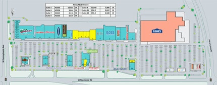 2300 W Memorial Rd, Oklahoma City, OK for lease Site Plan- Image 1 of 1