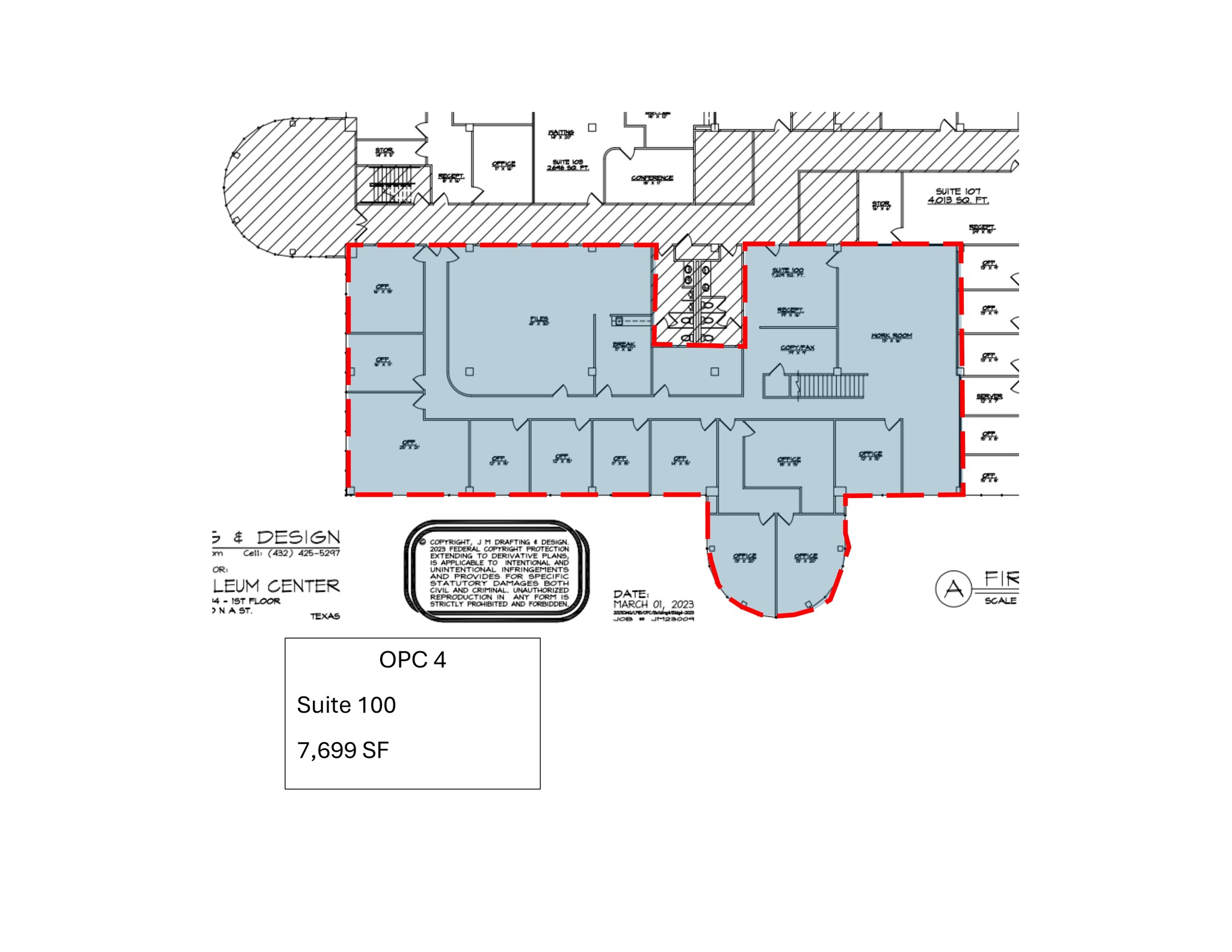 3300 N A St, Midland, TX à louer Plan de site- Image 1 de 1