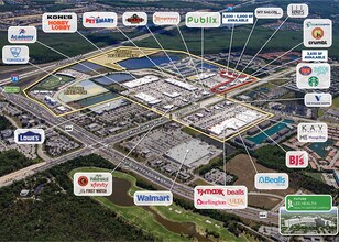 9601 Six Mile Cypress Pky, Fort Myers, FL - Aérien  Vue de la carte