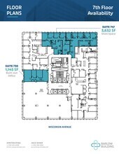 5454 Wisconsin Ave, Chevy Chase, MD for lease Floor Plan- Image 1 of 1