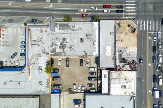 1107 N Western Ave, Los Angeles, CA - Aérien  Vue de la carte