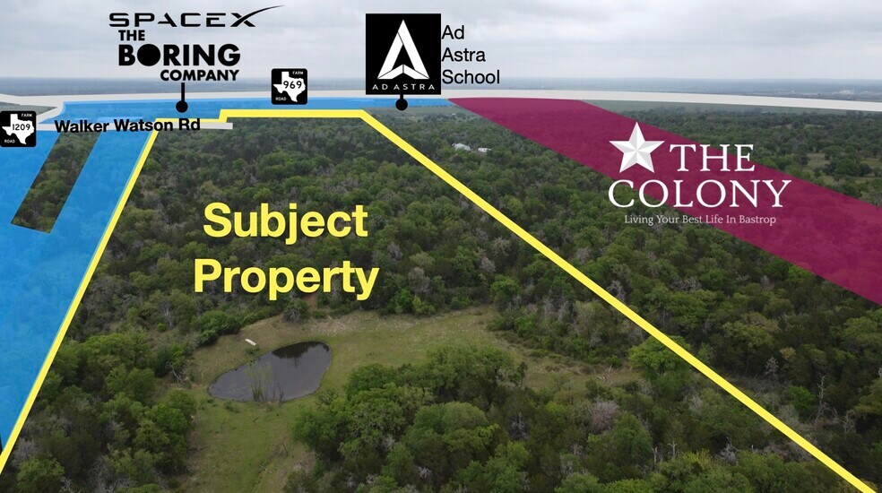 Walker-Watson Rd, Bastrop, TX à vendre - Photo du bâtiment - Image 2 de 4
