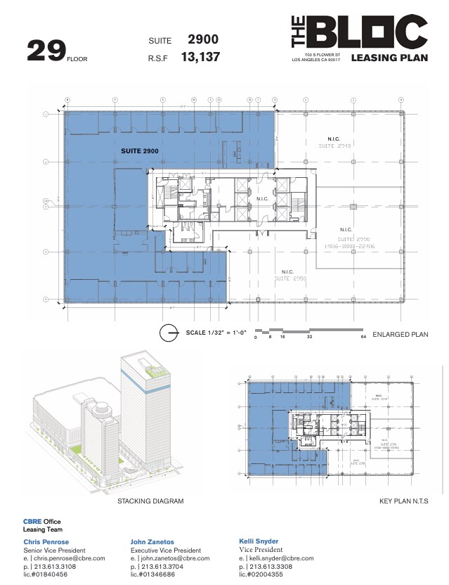 700 S Flower St, Los Angeles, CA for lease Floor Plan- Image 1 of 1