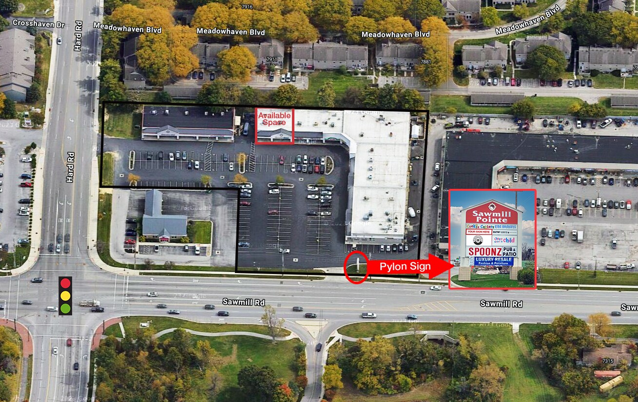 7400-7444 Sawmill Rd, Columbus, OH for lease Primary Photo- Image 1 of 7