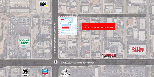 More details for SEC Cherry Ave & E. 27th St., Signal Hill, CA - Retail for Lease