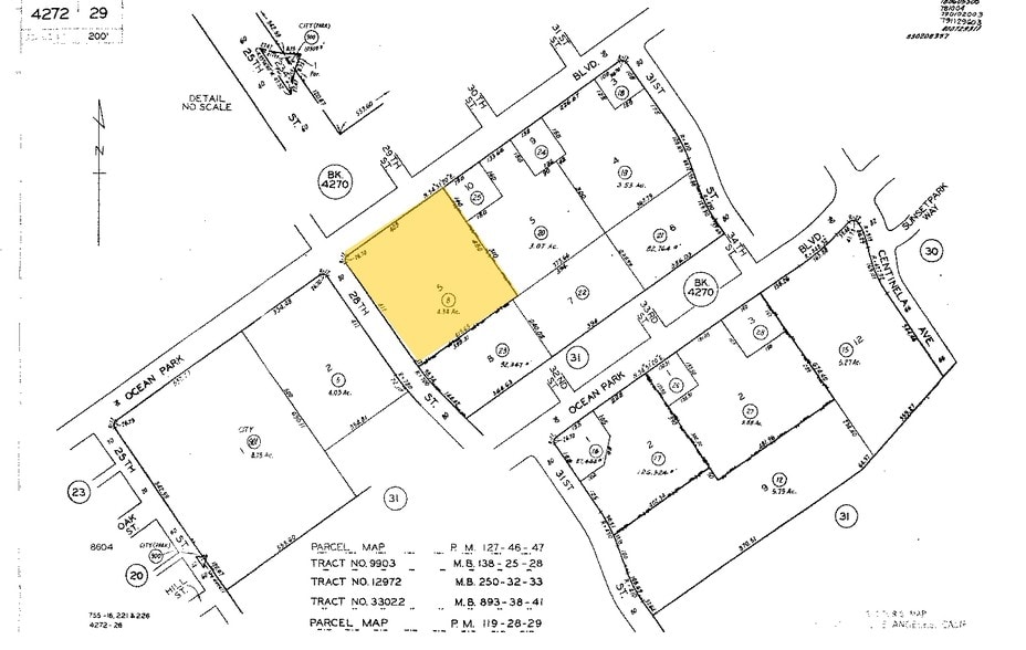 2850 Ocean Park Blvd, Santa Monica, CA for lease - Plat Map - Image 3 of 15