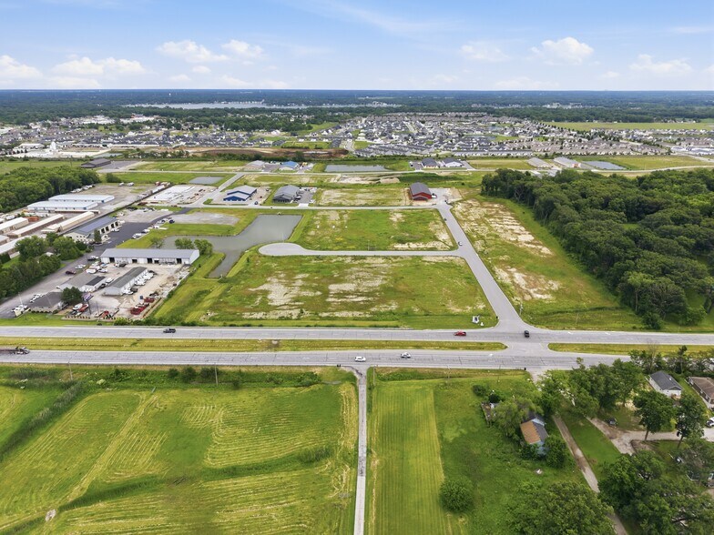 Lakeview Business Park, Cedar Lake, IN for sale - Aerial - Image 1 of 7