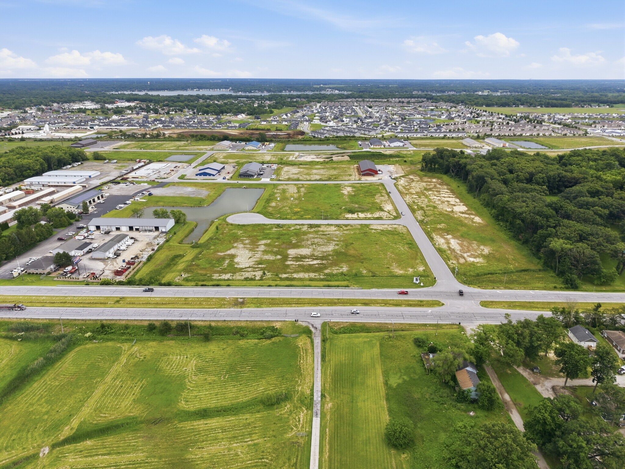 Lakeview Business Park, Cedar Lake, IN à vendre Aérien- Image 1 de 8