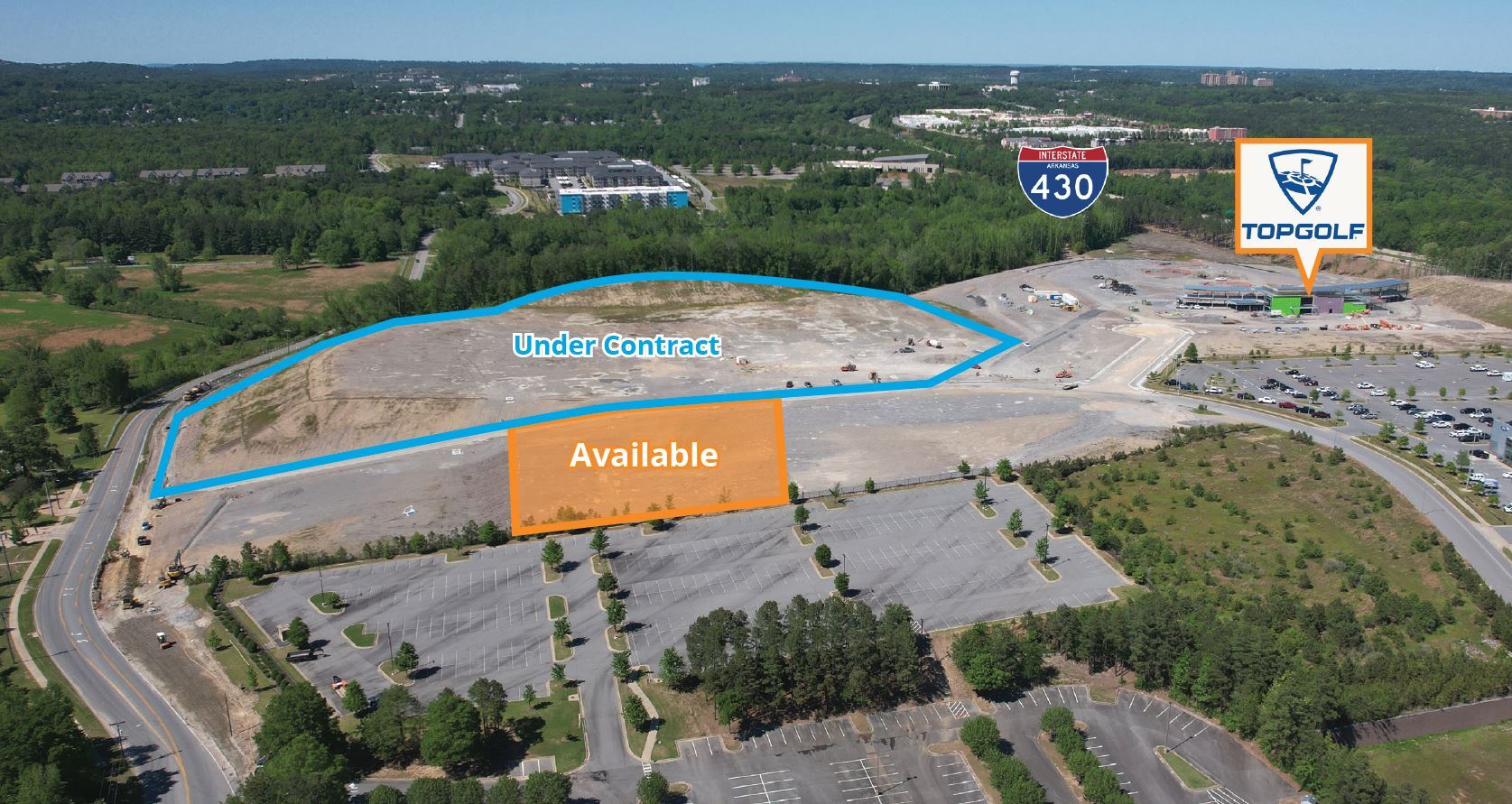 I-430 & Colonel Glenn, Little Rock, AR for sale Primary Photo- Image 1 of 3