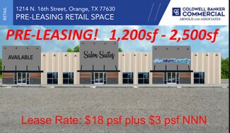 Plus de détails pour 1214 N 16th St, Orange, TX - Commerce de détail à louer