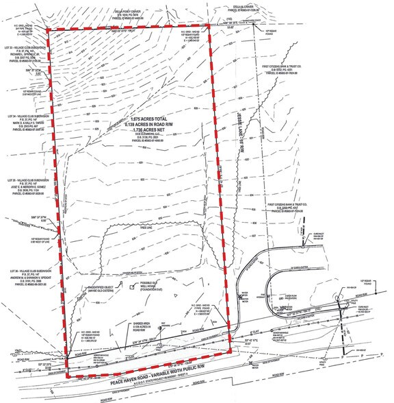 1121 S Peace Haven Rd, Clemmons, NC for sale - Site Plan - Image 2 of 4