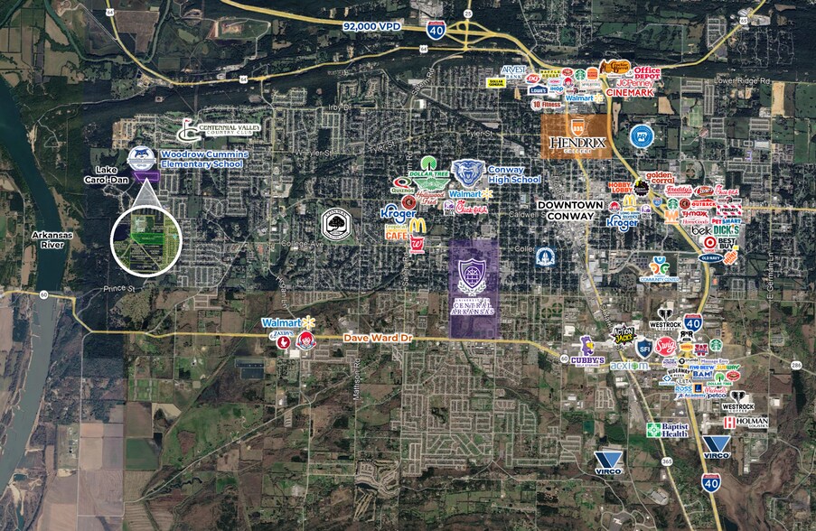 1300 Padgett rd, Conway, AR à vendre - Photo du bâtiment - Image 2 de 3