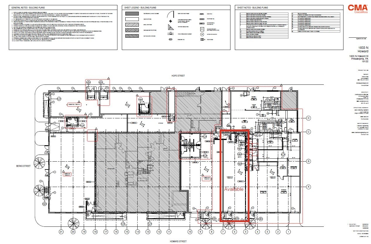 1813-1853 N Howard St, Philadelphia, PA for lease Floor Plan- Image 1 of 1