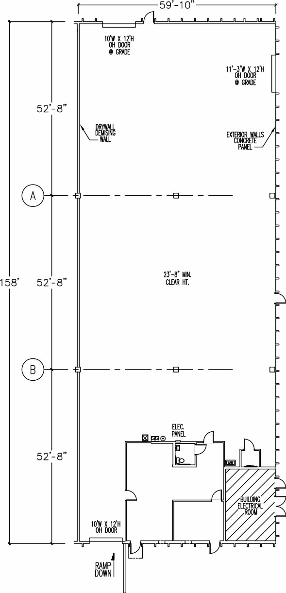 4800 NW 15th Ave, Fort Lauderdale, FL à louer Plan d’étage- Image 1 de 2
