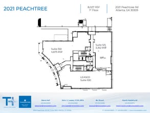 2021 Peachtree Rd, Atlanta, GA for lease Floor Plan- Image 1 of 1