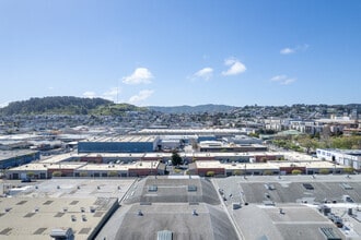 1555 Yosemite Ave, San Francisco, CA - AERIAL map view