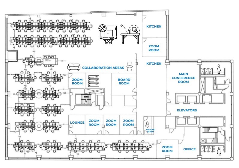 33 N Dearborn St, Chicago, IL for lease Floor Plan- Image 1 of 9