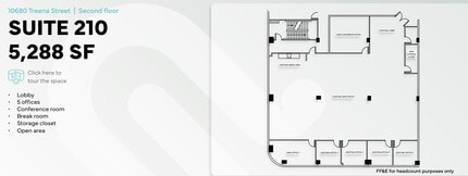10680 Treena St, San Diego, CA for lease Floor Plan- Image 1 of 5
