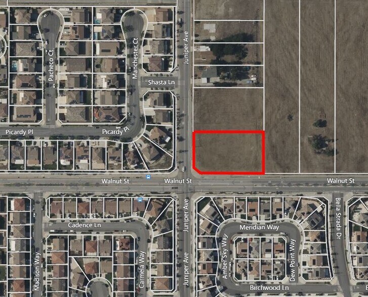 Walnut St. & Juniper Ave., Fontana, CA à vendre - Photo du bâtiment - Image 1 de 1