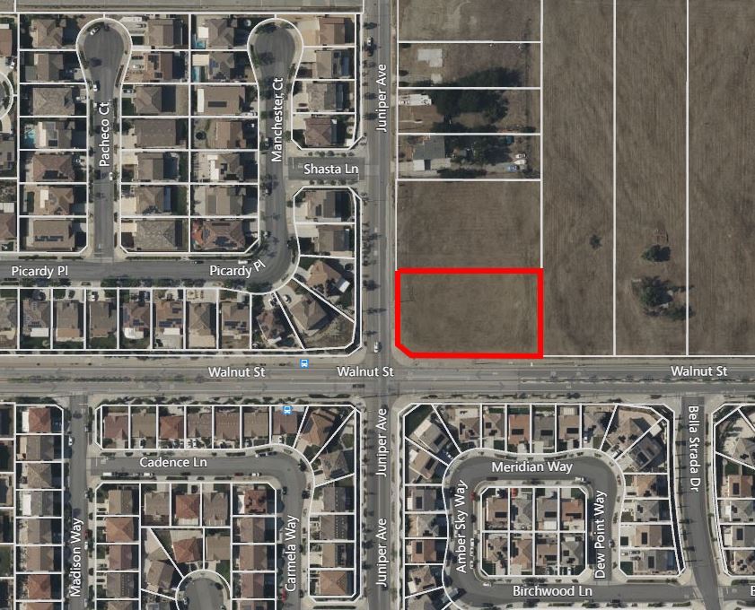 Walnut St. & Juniper Ave., Fontana, CA à vendre Photo du bâtiment- Image 1 de 2